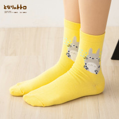 Japan Ghibli Low Crew Socks - Totoro : Yellow