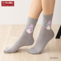 Japan Ghibli Low Crew Socks - Spirited Away : Gray - 2