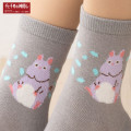Japan Ghibli Low Crew Socks - Spirited Away : Gray - 3