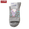 Japan Ghibli Low Crew Socks - Spirited Away : Gray - 4