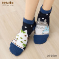 Japan Ghibli Short Ankle Socks - Totoro : Navy - 2
