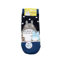Japan Ghibli Short Ankle Socks - Totoro : Navy - 4