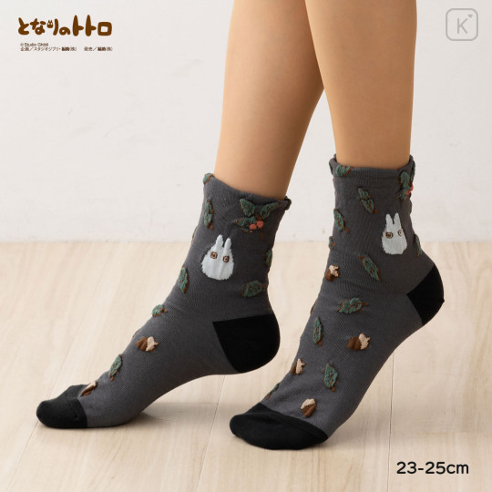 Japan Ghibli Float Knitting Socks - Totoro - 1