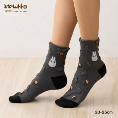 Japan Ghibli Float Knitting Socks - Totoro