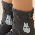 Japan Ghibli Float Knitting Socks - Totoro - 3