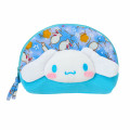 Japan Sanrio Pouch - Cinnamoroll : Japanese Pattern Face - 1