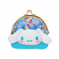 Japan Sanrio Purse - Cinnamoroll : Japanese Pattern Face - 1
