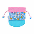 Japan Sanrio Drawstring Bag - Cinnamoroll : Japanese Pattern Face - 2