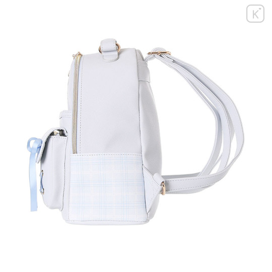 Japan Sanrio Backpack with Plush Pocket - Cinnamoroll - 2