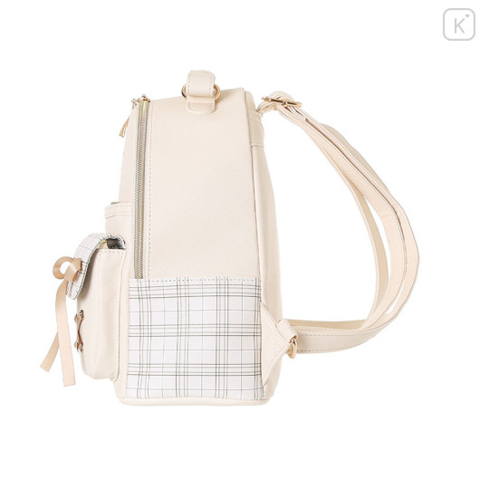 Japan Sanrio Backpack with Plush Pocket - Pochacco - 2