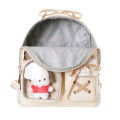 Japan Sanrio Backpack with Plush Pocket - Pochacco - 5