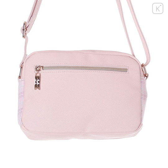 Japan Sanrio Shoulder Bag with Plush Pocket - My Melody - 4