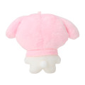 Japan Sanrio Shoulder Bag with Plush Pocket - My Melody - 8