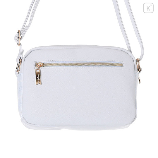 Japan Sanrio Shoulder Bag with Plush Pocket - Cinnamoroll - 4