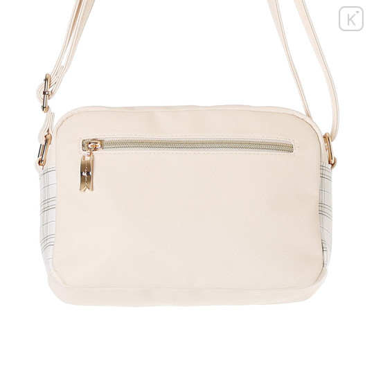 Japan Sanrio Shoulder Bag with Plush Pocket - Pochacco - 4