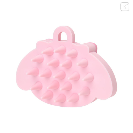 Japan Sanrio Face-Shaped Shampoo Brush - My Melody - 2