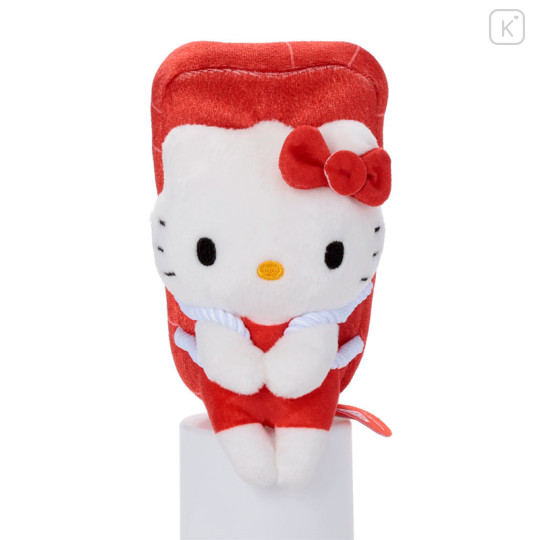 Japan Sanrio Chokkorisan Sitting Plush Doll - Hello Kitty : Sushi - 1