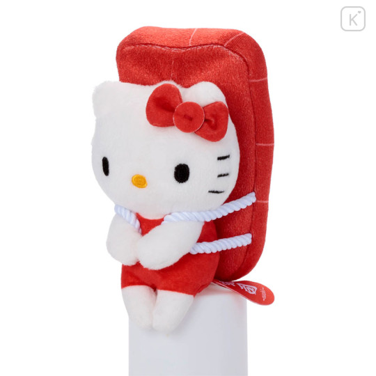 Japan Sanrio Chokkorisan Sitting Plush Doll - Hello Kitty : Sushi - 2
