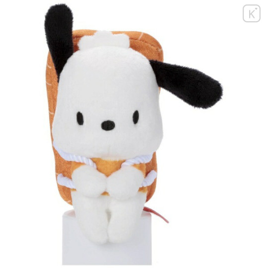 Japan Sanrio Chokkorisan Sitting Plush Doll - Pochacco : Sushi - 1