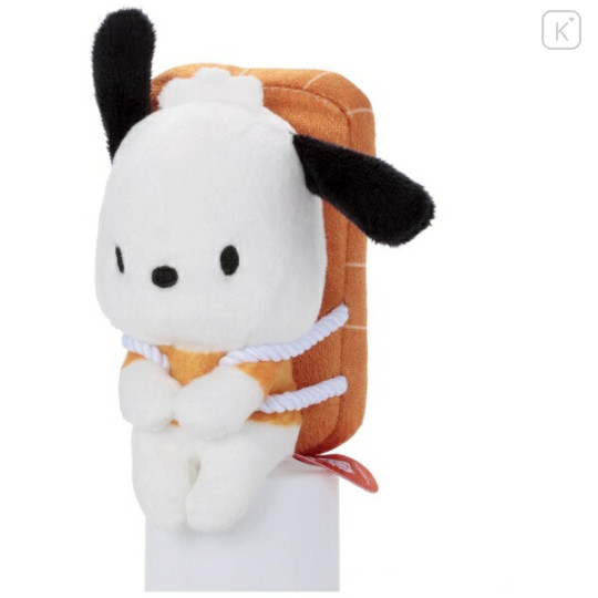 Japan Sanrio Chokkorisan Sitting Plush Doll - Pochacco : Sushi - 2
