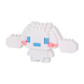 Japan Sanrio Nanoblock n-fig Keychain - Cinnamoroll - 2