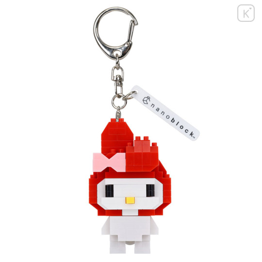 Japan Sanrio Nanoblock n-fig Keychain - My Melody - 1