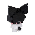 Japan Sanrio Nanoblock n-fig Keychain - Kuromi : B - 3