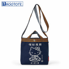 Japan Sanrio Apron-Style Shoulder Tote Bag - Hello Kitty : Good Luck