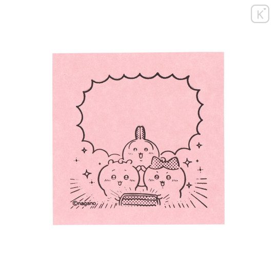 Japan Chiikawa Message Memo Stamp - Chiikawa & Hachiware & Usagi : Friendship - 5