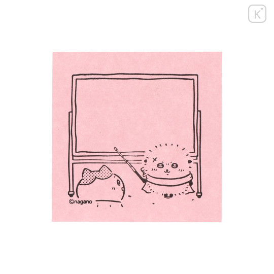 Japan Chiikawa Message Memo Stamp - Hachiware & Rakko : Teacher - 5