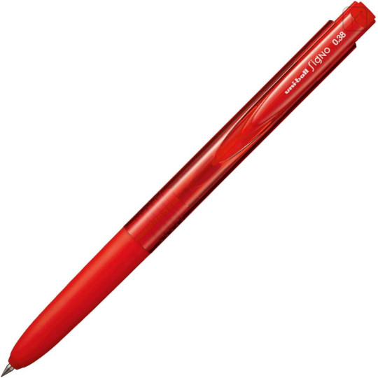 Japan Uni-ball Signo RT1 Gel Pen - 0.38mm Red - 1