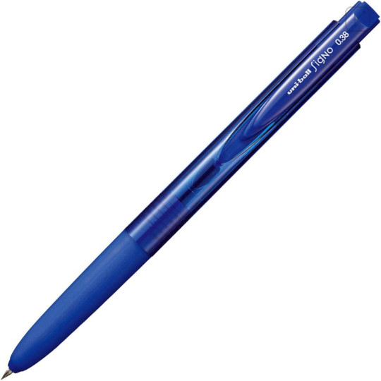 Japan Uni-ball Signo RT1 Gel Pen - 0.38mm Blue - 1