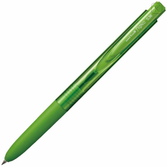 Japan Uni-ball Signo RT1 Gel Pen - 0.38mm Lime Green - 1