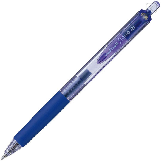 Japan Uni-ball Signo RT Gel Pen - 0.38mm Blue - 1