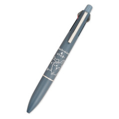 Japan Chiikawa Jetstream Lite Touch 4&1 Multi Ballpoint Pen + Mechanical Pencil - Hachiware & Usagi : 0.5mm Blue