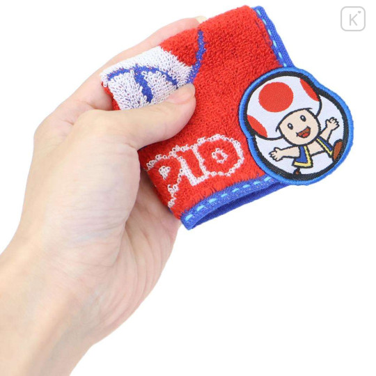 Japan Super Mario Petit Towel Handkerchief - Super Mario Brothers Mushroom Kinopio - 3