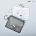 Japan Miffy Flappo Silicone Mini Accessory Pouch - Miffy : Black Face - 2