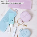 Japan Miffy Pochi Silicone Mini Accessory Pouch - Miffy : Light Blue - 3