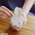 Japan Miffy Mimi Pochi Pouch - Miffy : White - 2