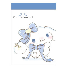 Japan Sanrio Mini Notepad - Cinnamoroll : Cheerful Ribbon