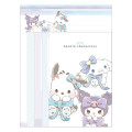 Japan Sanrio Letter Writing Set - Cinnamoroll & Kuromi & Pochacco : Cheerful Ribbon - 1