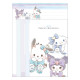 Japan Sanrio Letter Writing Set - Cinnamoroll & Kuromi & Pochacco : Cheerful Ribbon