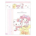 Japan Sanrio Letter Writing Set - Hello Kitty & My Melody & Pompompurin : Cheerful Ribbon - 1