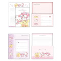 Japan Sanrio Letter Writing Set - Hello Kitty & My Melody & Pompompurin : Cheerful Ribbon - 2