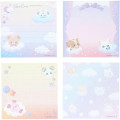 Japan Pretty Cure Square Memo Pad - Petit Cure Fairies Purple - 2
