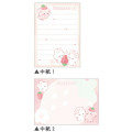Japan Kamio Mini Notepad - Sugarnon Rabbit Strawberry - 2