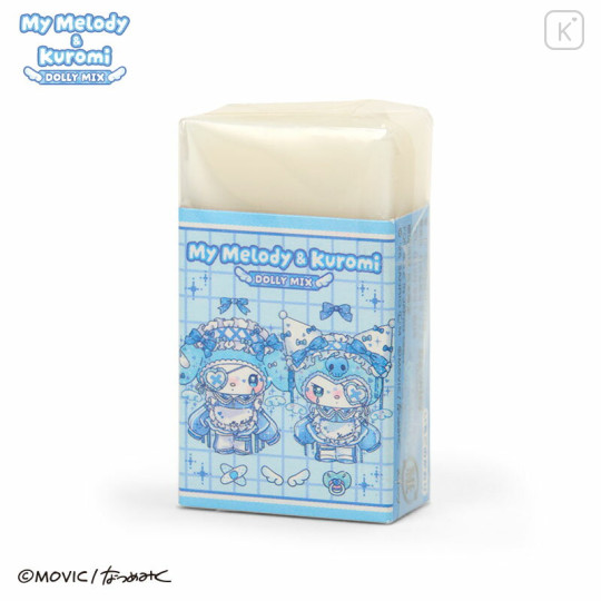 Japan Sanrio Eraser - Kuromi & My Melody : Dolly Mix - 1