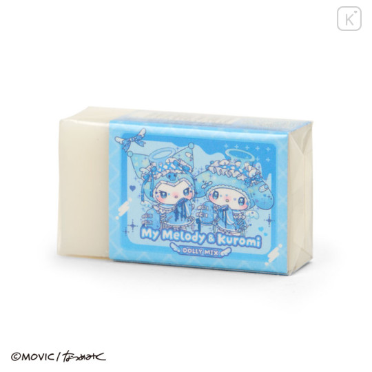 Japan Sanrio Eraser - Kuromi & My Melody : Dolly Mix - 2