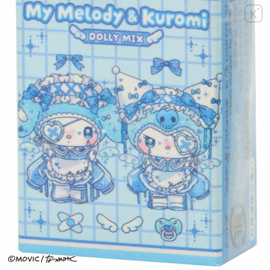 Japan Sanrio Eraser - Kuromi & My Melody : Dolly Mix - 3