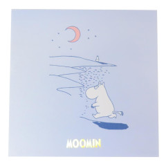 Japan Moomin Square Memo Pad - Moomintroll : Light Blue